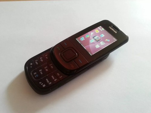 Nokia 3600 slide - slide, dunkelrot