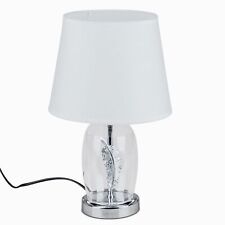 Tischlampe Feder mit rundem