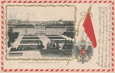 Präge - Litho - Karte aus