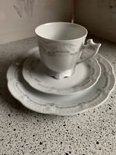 Hutschenreuther Viktoria Iris Gedeck Tasse Untertasse Kuchenteller