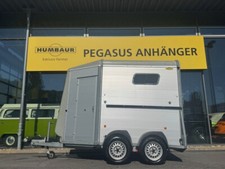 Böckmann Portax E 2-Pferdeanhänger ALU Sattelkammer TOP