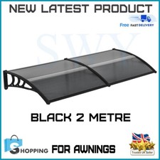 Türvordach Markise Unterstand Vorne Hinten Veranda Außen Beschattung Terrasse Dach Abdeckung 2,0m