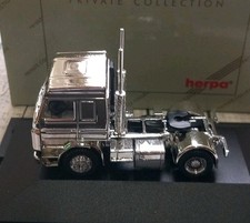 Chrome Scania Truck PC-MODELL Solozugmaschine Herpa 1/87