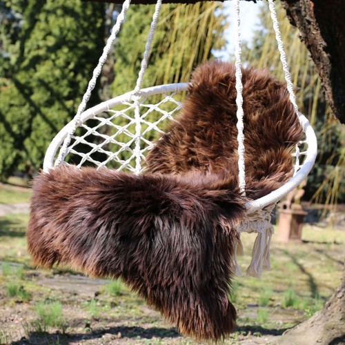 Lammfell grizzly naturfell - lammfell,