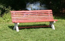 Gartenbank Parkbank Betonbank