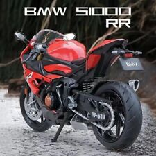 1:12 BMW S1000RR Motorrad Modell l Diecast Racing Bike – RMZ City Spielzeug Rot