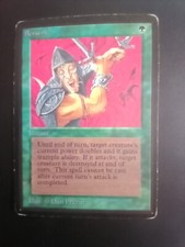 MTG Beta - Berserk - LP -