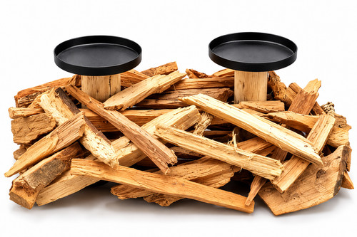 Adventskranz holz natur - adventskranz,