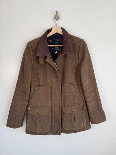 Joules tweed feldmantel jacke - feldmantel,