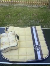 Eskadron Set Classic Sports F/S 2014 DL Schabracke Big Square banana + Bandagen