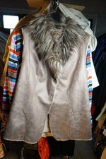 Damenmode Mantel Jacke Weste Taifun Neu Frau Unisex Designer 42 Teddy Kunstpelz