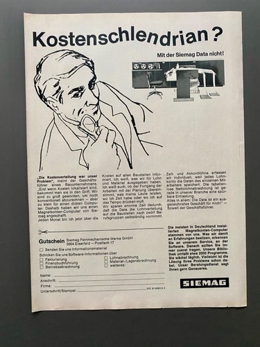 Siemag data feinmechanische - data,