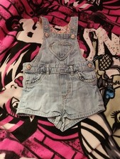 Latzhose Jeans Gr 74 Baby