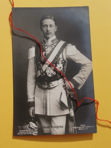 Postkarte kronprinz friedrich - postkarte,