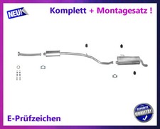Auspuffanlage für Peugeot