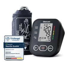 Sinocare LCD digitales automatisches tragbares Oberarm-Blutdruckmessgerät