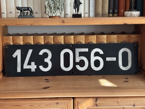 Original lokschild 143 - original,