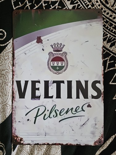 Blechschild veltins brauerei - blechschild,