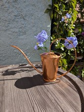 H.Heck Plauen Kupfer Gießkanne Gehämmert Vintage 60/70er Jahre Design Objekt RAR