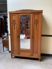 Antik - Kleiderschrank, Wäscheschrank - Art Deco -  Lieferung möglich!