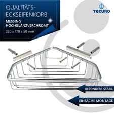 tecuro Eck-Seifenkorb