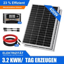 400 Watts 12 Volt Solar Set