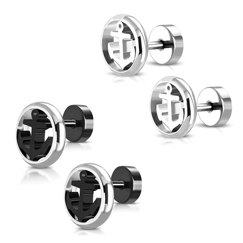 2er set ohrstecker fake plug - 2er,