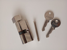 Knaufzylinder 30/30 Z30/K30 mit je 2 Schüssel gleichschließend