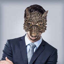 Wolf Maske Halloween Werwolf