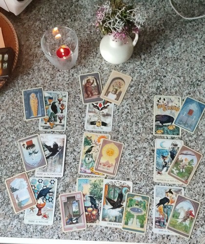 Lenormand tarot kartenlegungen - lenormand,