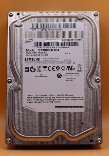 Samsung hd204ui st2000dl004 - samsung,