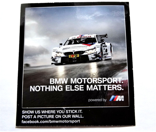 Werbe aufkleber bmw motorsport - werbe-aufkleber,