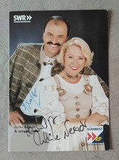 15001 Ulrike Neradt & Johann Lafer Autogrammkarte original signiert