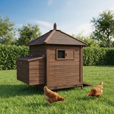 Hühnerstall Winterfest