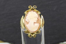 Kamee goldring aus 333er - kamee-goldring,