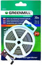 Pflanzen Bindedraht Blumendraht Dünn Gartendraht Für Rankhilfe Mit Cutter 30m