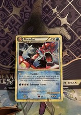 Pokémon Karten Garados Holo HeartGold & SoulSilver HS123 Shiny Vintage Deutsch