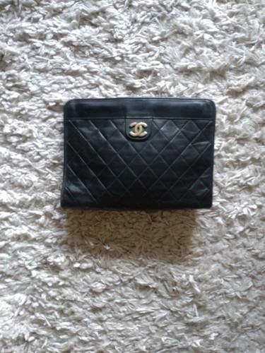 Vintage chanel clutch pochette - vintage,