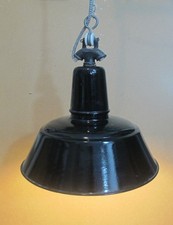 Industrielampe Lampe Emaille