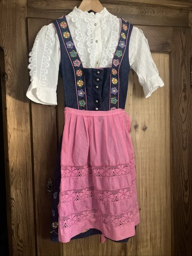 Vintage dirndl mit schürze - dirndl,,