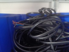 Kupfer Schrott Karton Strom