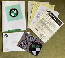 PUCH 2x Prospekt USA 1988 +