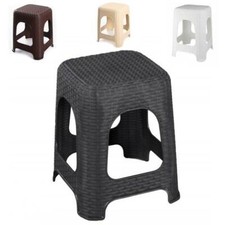 Hocker Sitz Sitzhocker Rattan