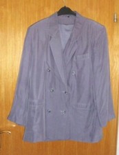 Damen Blazer - Seidenblazer - Jacke - C&A - lila - Gr. 44
