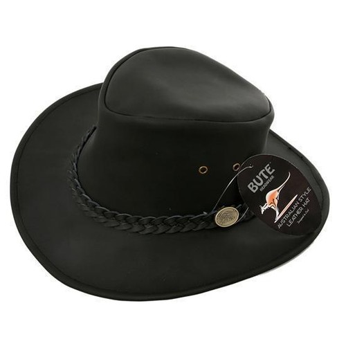 Australischer schwarzer leder - schwarzer,