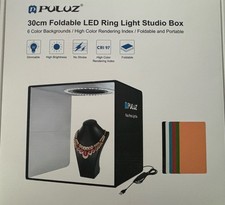 Puluz Foldable LED Ring Light Studio Box
