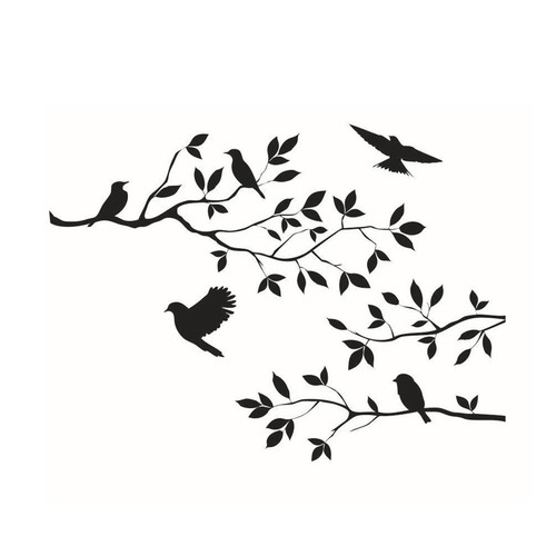 Wandtattoo baumzweig mit - „baumzweig,