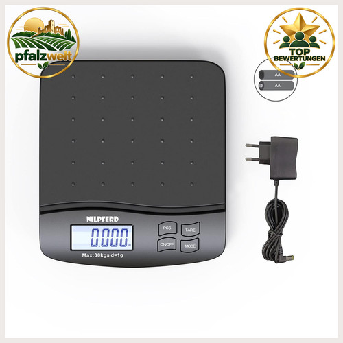 Digitale paketwaage 30kg in - digitale,
