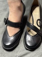 Stewardess Pumps 39 Damen High Heels Schuhe Schwarz Leder