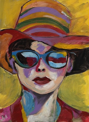 Original acryl gemälde - acryl,